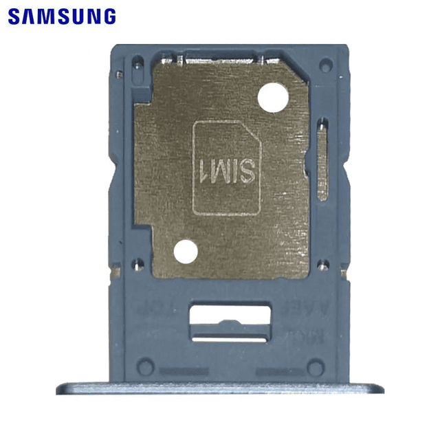 Tiroir SIM Original Samsung Galaxy M15 5G M156 GH98-49063C Bleu Clair