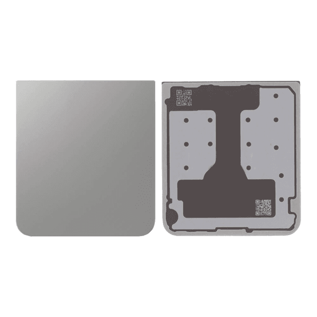 Cache Arrière Premium Samsung Galaxy Z Flip 6 5G F741 Argent