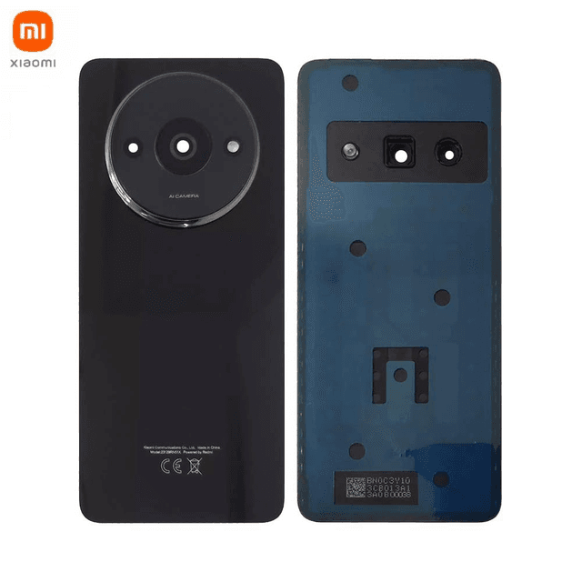 Cache Arrière Original Xiaomi Redmi A3 5600030C3Y00 Noir Minuit
