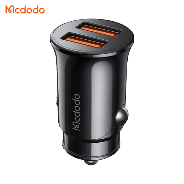 Chargeur Allume-Cigare Mcdodo CC-6602 2x USB 12W Noir