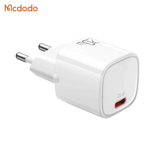 Chargeur Secteur Type-C Mcdodo CH-4020 Charge Rapide 20W Blanc
