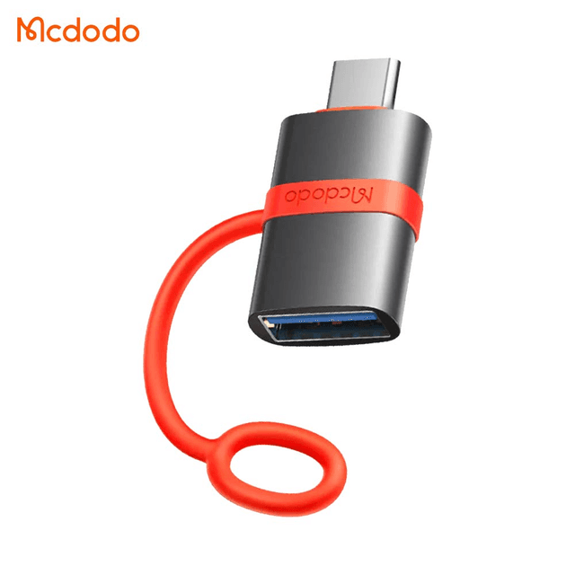 Adaptateur OTG USB Femelle vers Type-C Mâle Mcdodo OT-3810 Noir