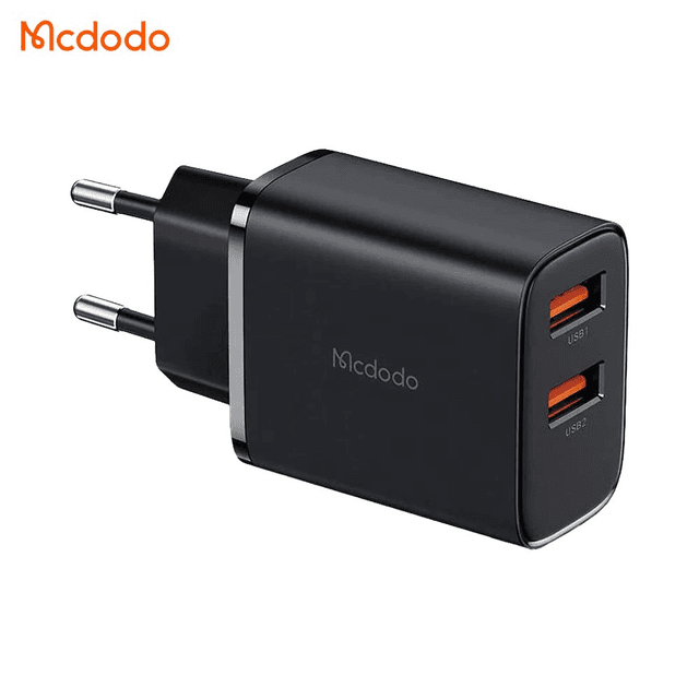 Chargeur Secteur Multi Mcdodo CH-5070 2X USB 12W Noir