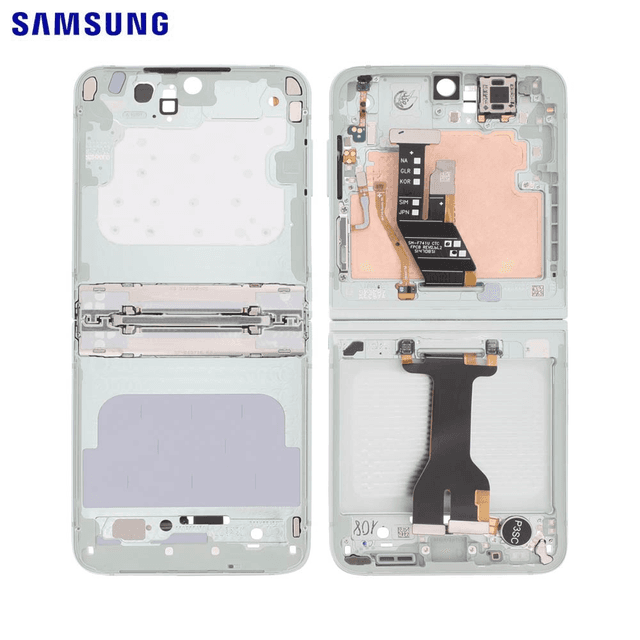 Châssis Original Samsung Galaxy Z Flip 6 5G F741 GH82-35016D Vert d'Eau