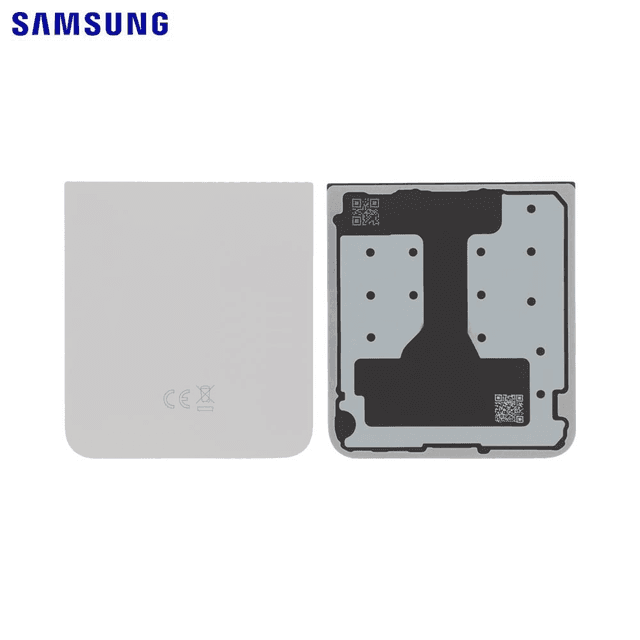 Cache Arrière Original Samsung Galaxy Z Flip 6 5G F741 GH82-35182A Argent