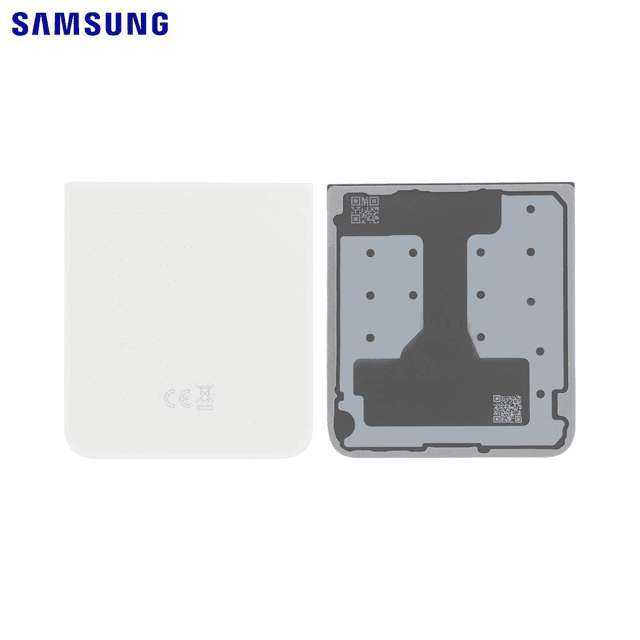 Cache Arrière Original Samsung Galaxy Z Flip 6 5G F741 GH82-35182F Blanc