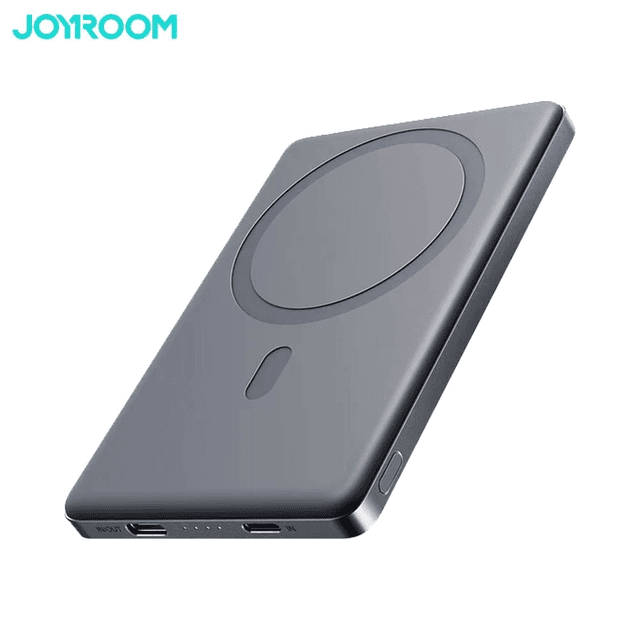 Batterie Externe Power Bank JOYROOM JR-PBM08 5000mAh 20W MagSafe (avec Câble Type-C vers Type-C 60W 25cm) Noir