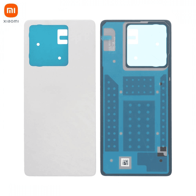 Cache Arrière Original Xiaomi Redmi Note 13 5G 5600140N1700 Blanc