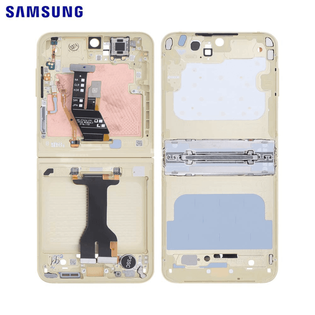 Châssis Original Samsung Galaxy Z Flip 6 5G F741 GH82-35016B Jaune