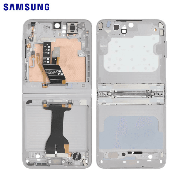 Châssis Original Samsung Galaxy Z Flip 6 5G F741 GH82-35016A Argent