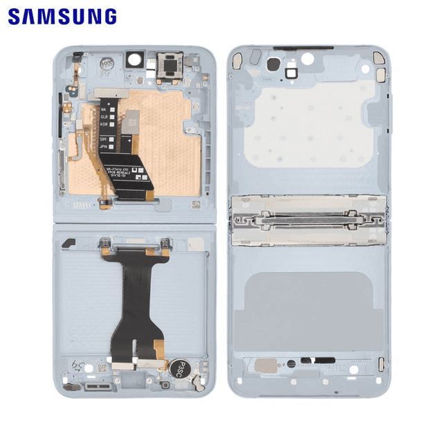 Châssis Original Samsung Galaxy Z Flip 6 5G F741 GH82-35016C Bleu