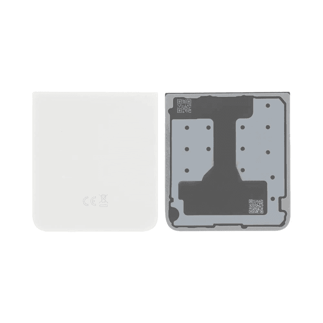 Cache Arrière Premium Samsung Galaxy Z Flip 6 5G F741 Blanc