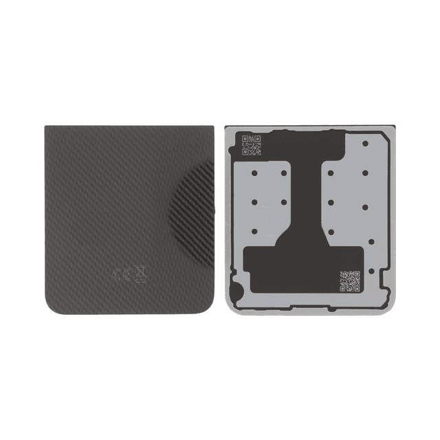 Cache Arrière Premium Samsung Galaxy Z Flip 6 5G F741 Noir Carbone