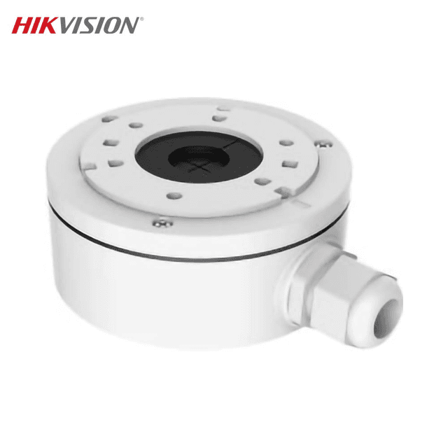 Boite de Jonction pour Caméra de Surveillance Hikvision Bullet & Mini Bullet DS-1280ZJ-XS Blanc