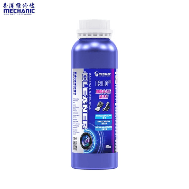 Nettoyant Microsonique Mechanic RS180 MAX 500ml Spécial Caméra