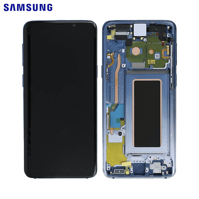 Ecran Tactile Original Samsung Galaxy S9 G960 GH97-21696G Bleu Glacier