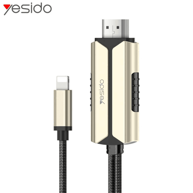 Adaptateur Lightning vers HDMI Yesido HM13 Ultra HD Gold