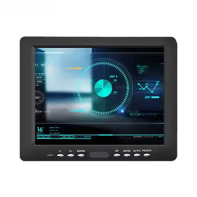 Écran pour Microscope B8007 8" LCD HD (800x600) VGA HDMI (Câbles non Fournis)