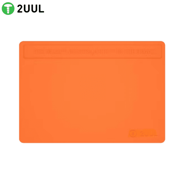 Tapis de Réparation Silicone à Isolation Thermique 2UUL Anti Poussière Rouge