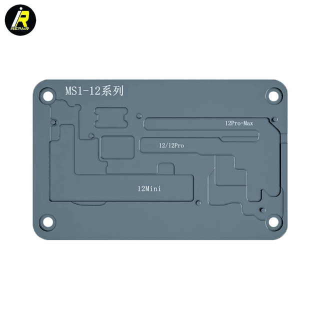 Support Amovible pour Plateforme de Préchauffage de Composants iRepair MS1-B pour iPhone 12 Series