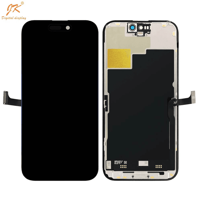 Ecran Tactile Incell HD+ Apple iPhone 15 Pro (JK IC Removable) Noir