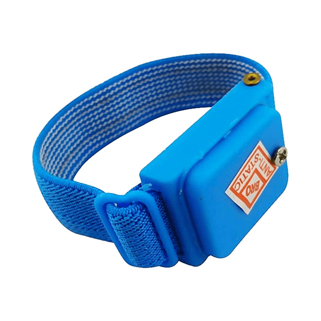 Bracelet Antistatique Bleu