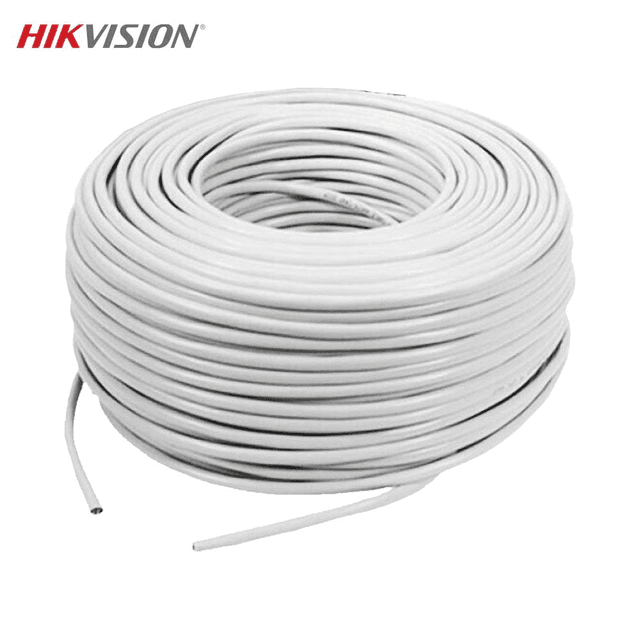 Câble Réseau pour Caméra de Surveillance Hikvision DS-1LN6U-W/CCA (305m)