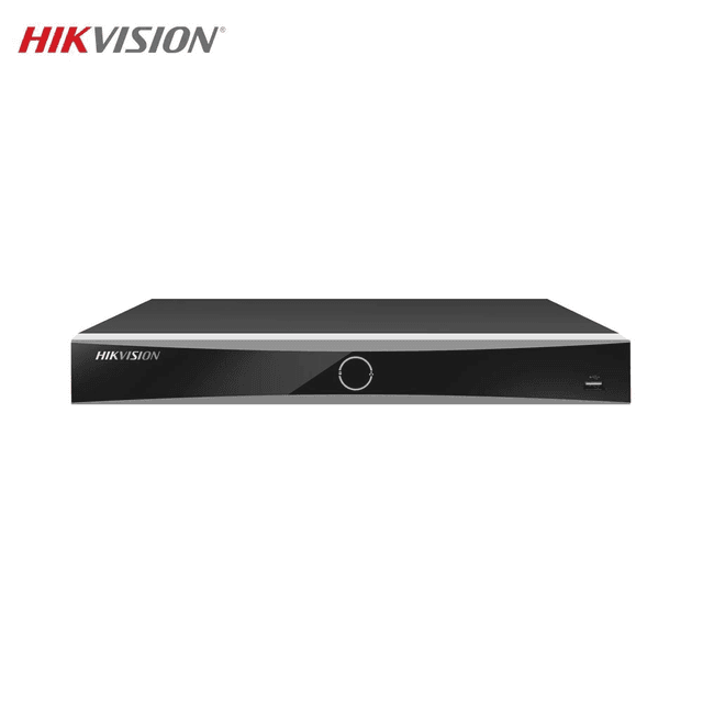 Enregistreur NVR avec IA Hikvision DS-7604NXI-K1/4P AcuSense (4 Channels PoE, 1 Port HDD) Noir
