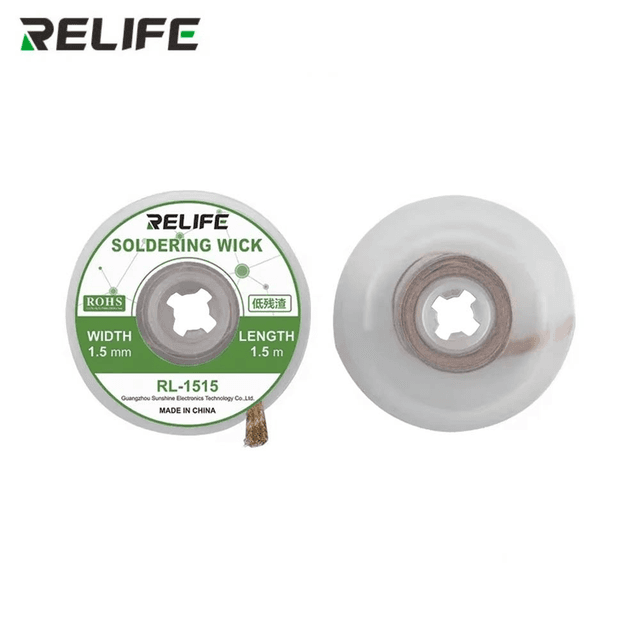 Tresse à Dessouder Relife RL-1515 (1.5mm x 1.5m)