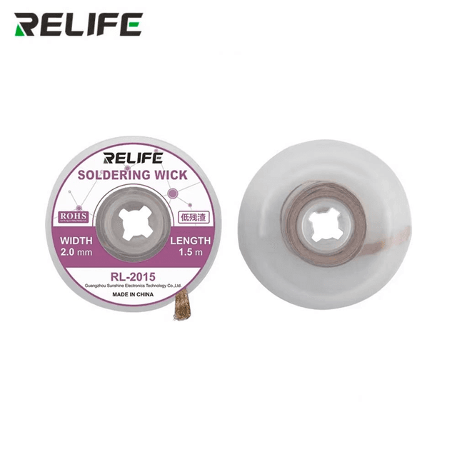 Tresse à Dessouder Relife RL-2015 (2.0mm x 1.5m)