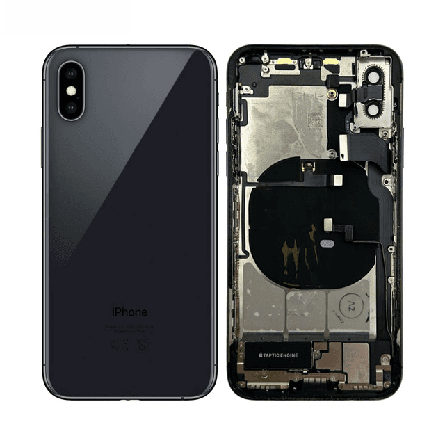 Coque de Réparation Complète Original Pulled (PIEC) Apple iPhone X (Grade C) Gris Sidéral
