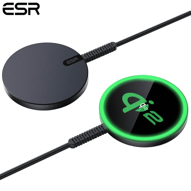 Chargeur MagSafe ESR Qi2 mini 15W (HaloLock) Noir
