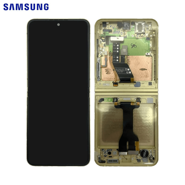 Ecran Tactile Original Samsung Galaxy Z Flip 6 5G F741 GH82-35013B GH82-35014B Jaune