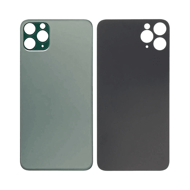 Vitre Arrière Apple iPhone 11 Pro Max (Laser LH) Vert Nuit