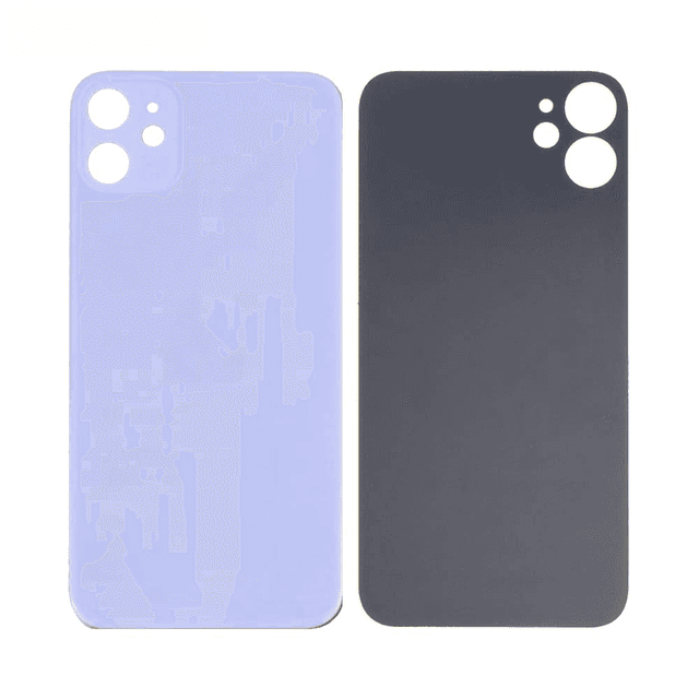 Vitre Arrière Apple iPhone 11 (Laser LH) Mauve