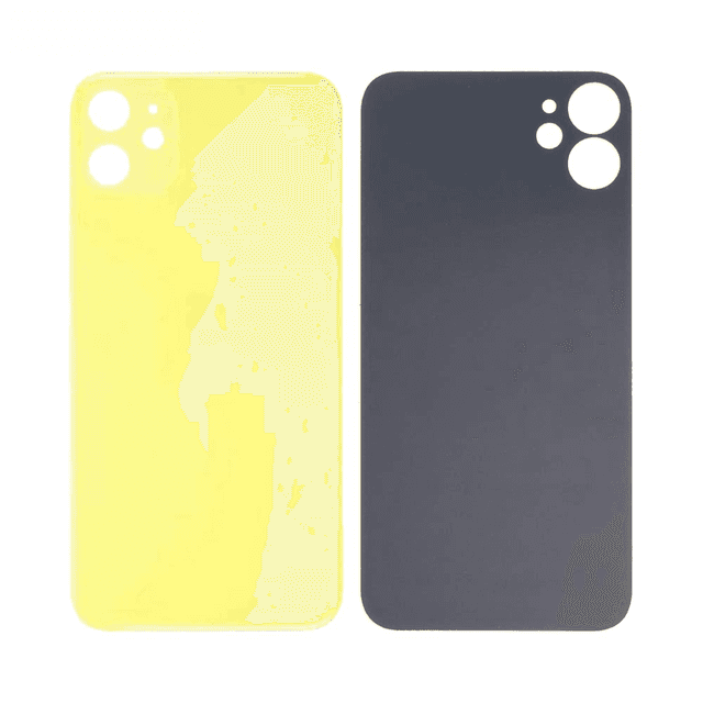 Vitre Arrière Apple iPhone 11 (Laser LH) Jaune