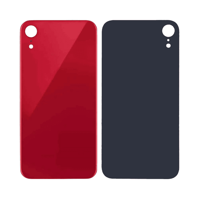 Vitre Arrière Apple iPhone XR (Laser LH) Rouge