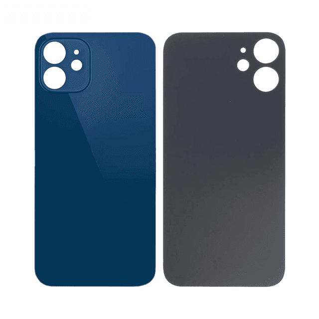 Vitre Arrière Apple iPhone 12 Mini (Laser LH) Bleu