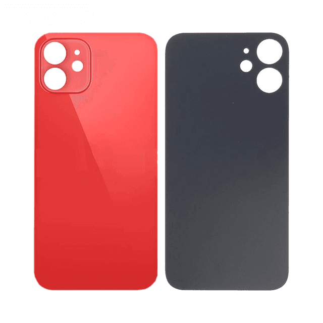 Vitre Arrière Apple iPhone 12 Mini (Laser LH) Rouge