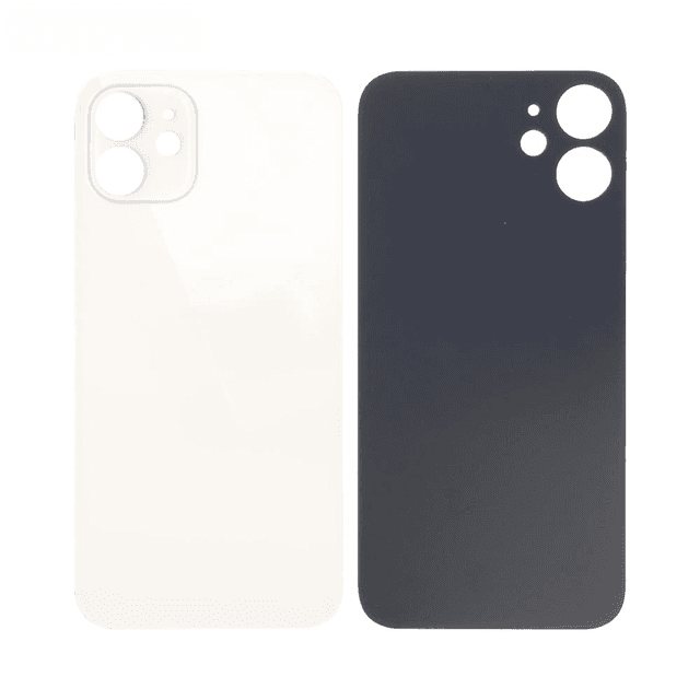 Vitre Arrière Apple iPhone 12 Mini (Laser LH) Blanc