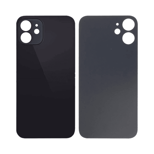 Vitre Arrière Apple iPhone 12 Mini (Laser LH) Noir