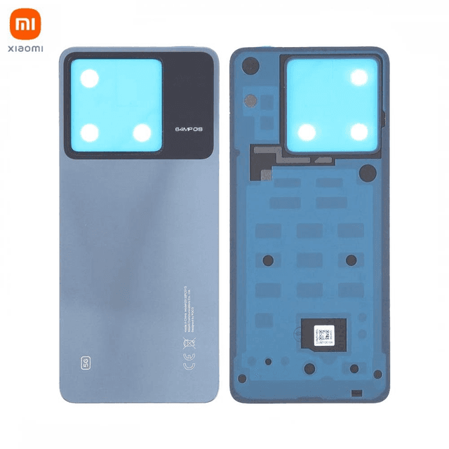 Cache Arrière Original Xiaomi Poco X6 5G 560010N16P00 Bleu