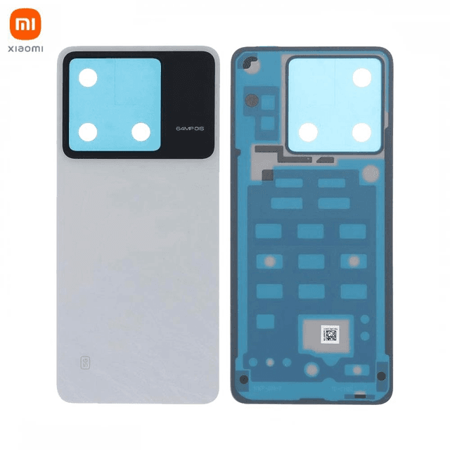 Cache Arrière Original Xiaomi Poco X6 5G 560008N16P00 Blanc