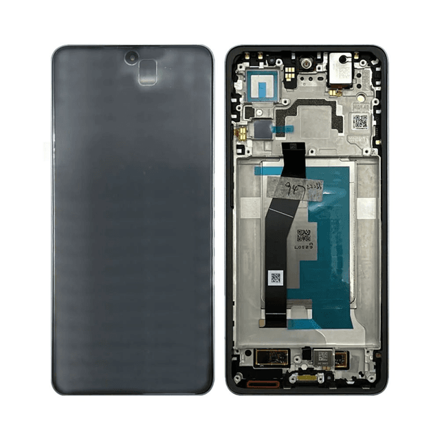 Ecran Tactile Original Refurb avec Châssis (PIEC) Xiaomi 14T Bleu Titane