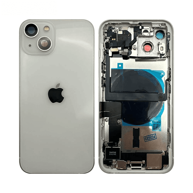Coque de Réparation Complète Aftermarket Apple iPhone 13 (Version US) Lumière Stellaire