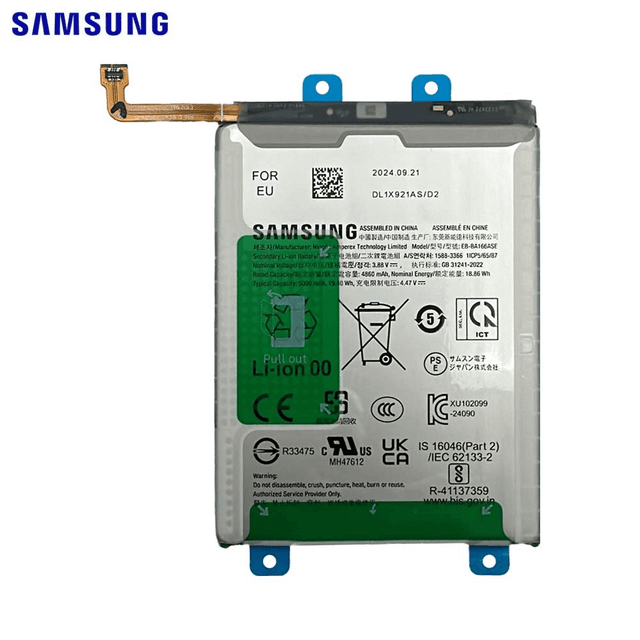 Batterie Original Samsung Galaxy A16 5G A166/Galaxy A16 4G A165/Galaxy A26 5G A266 GH82-36145A GH82-36255A EB-BA166ASE