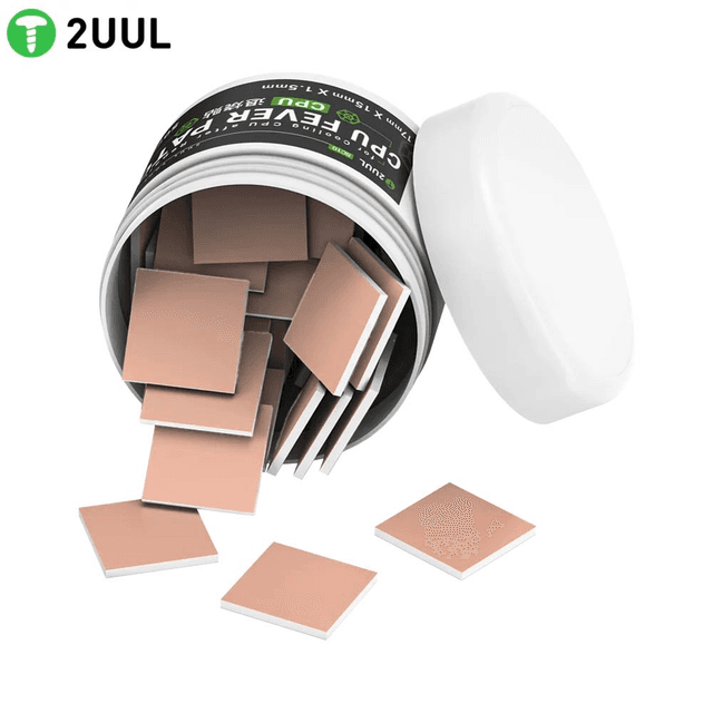 Patch de Refroidissement CPU 2UUL SC09 17x15x1.5mm (x50)