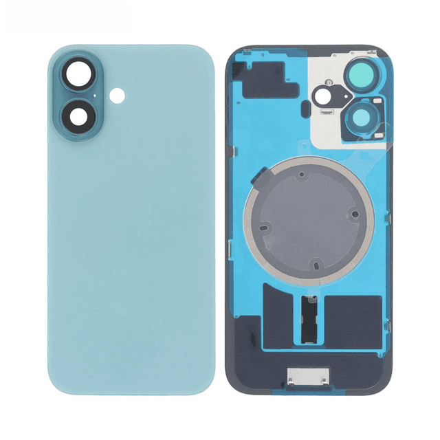 Cache Arrière Premium Apple iPhone 16 (Without Part) Sarcelle