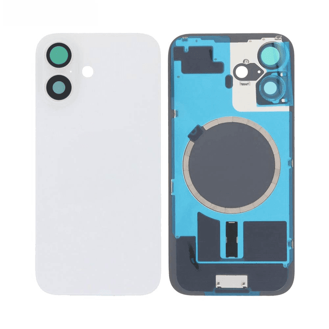 Cache Arrière Premium Apple iPhone 16 (Without Part) Blanc