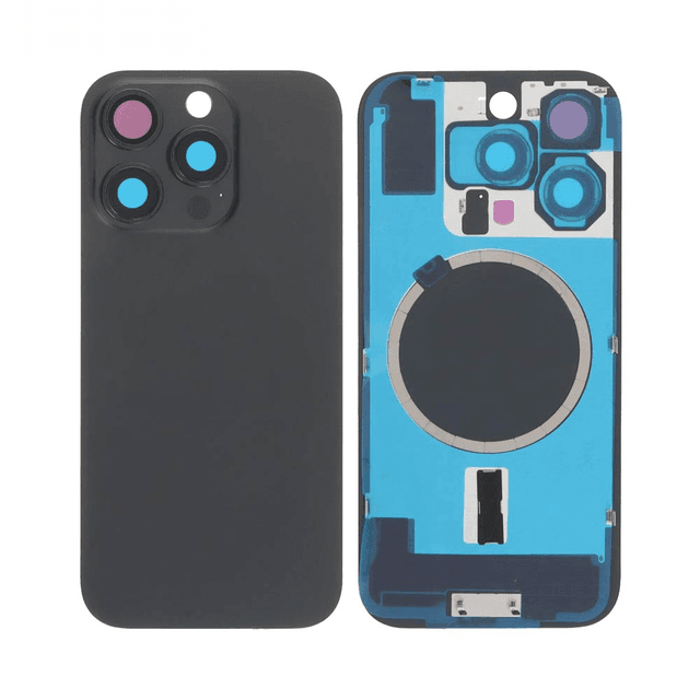 Cache Arrière Premium Apple iPhone 16 Pro (Without Parts) Titane Noir